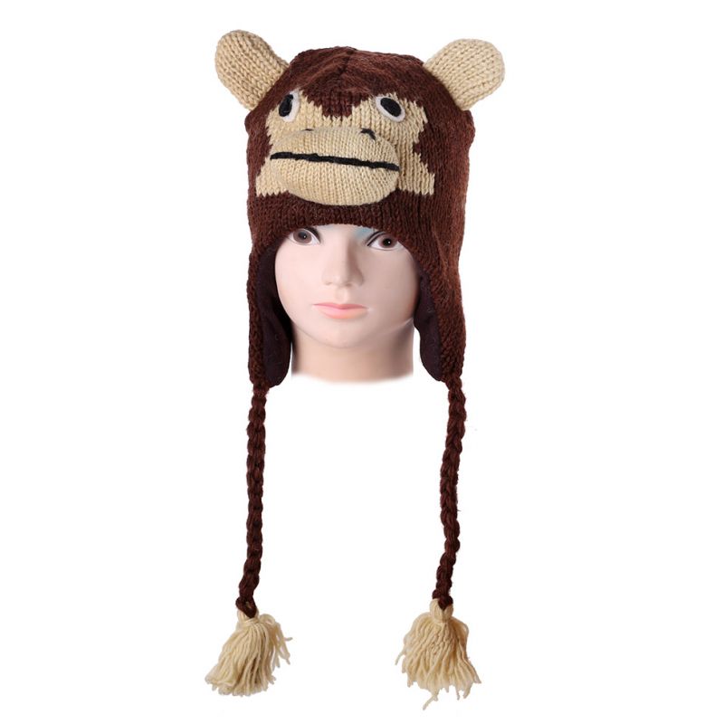 Cappello di lana Scimmia Nepal