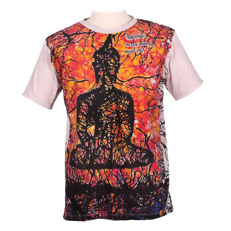 T-shirt con specchio Buddha Thailand