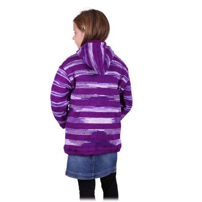Maglione di lana Purple Queen