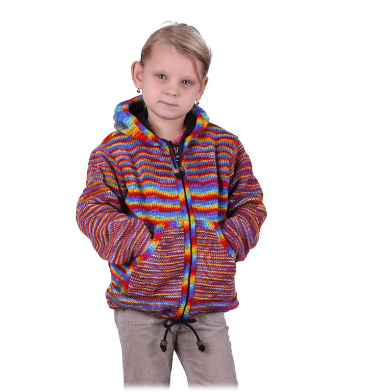 Maglione di lana Rainbow Flight