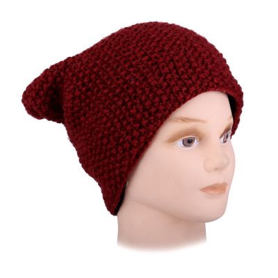 Cappello in lana beanie Istri Red Nepal