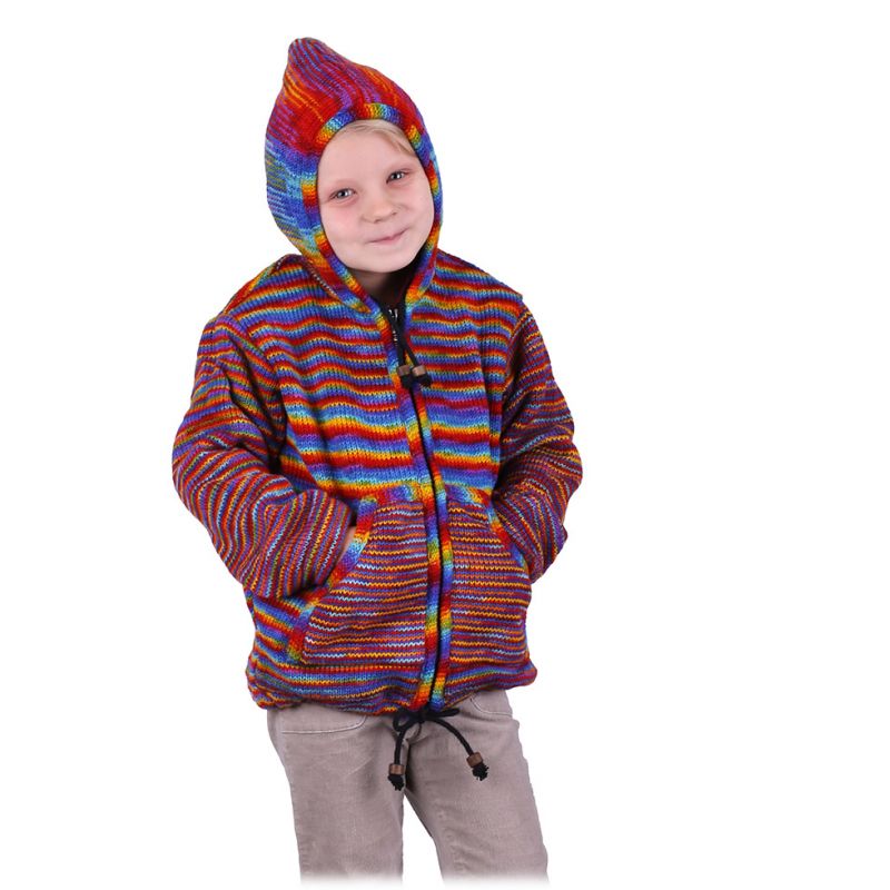 Maglione di lana Rainbow Flight