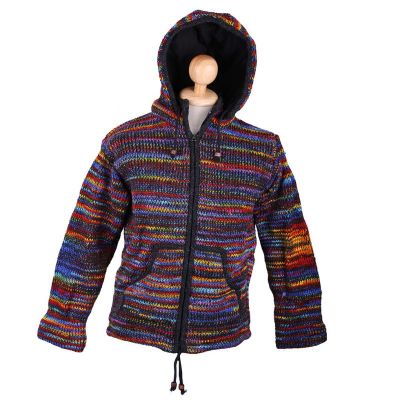Maglione di lana Rainbow Shine Nepal