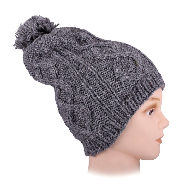 Cappello di lana beanie Lembar Grigio