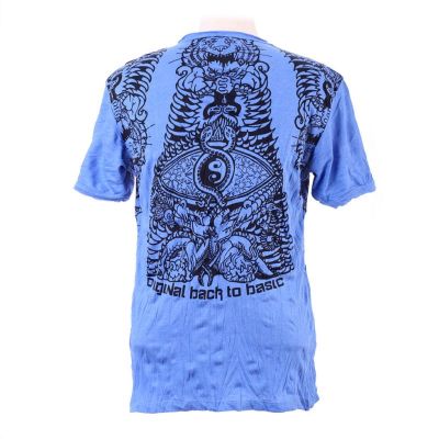 T-shirt da uomo Sure Animal Pyramid Blue Thailand