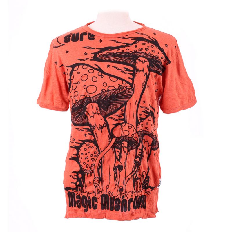 T-shirt da uomo Sure Magic Mushroom Orange Thailand
